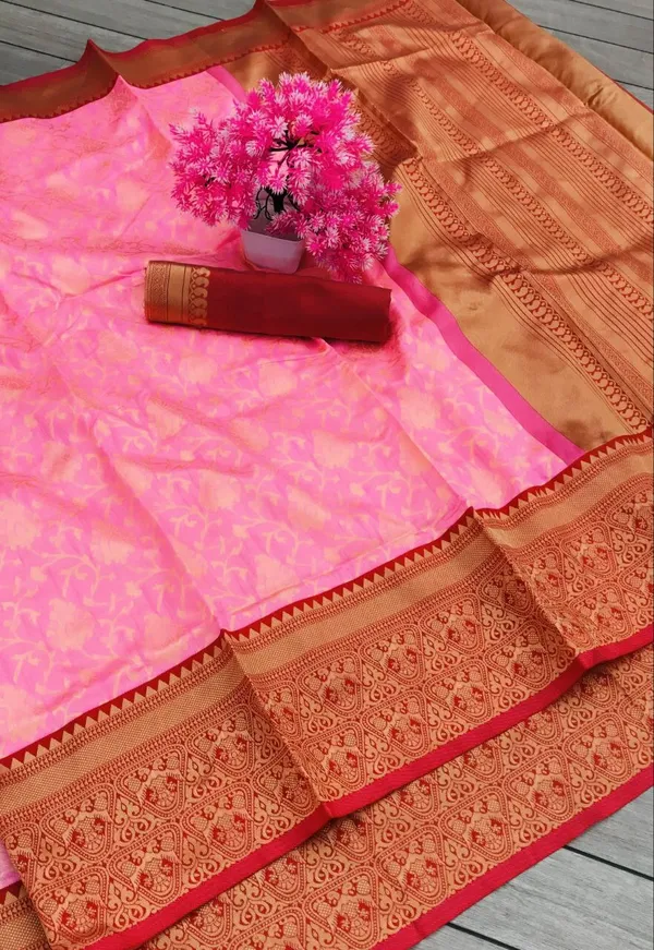Pink_Embellished_Bollywood_Jacquard_Saree_(Pink)
